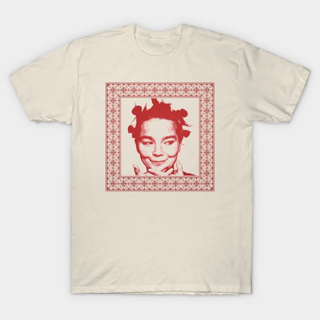 bjork // vintage retro T-Shirt by Cybord Design